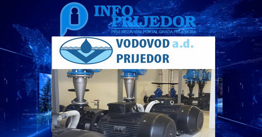 VANREDNO OBAVJEŠTENJE IZ PRIJEDORSKOG VODOVODA
