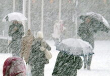 OBJAVLJENO UPOZORENJE: STIŽE OBILAN SNIJEG I OLUJNI VJETAR