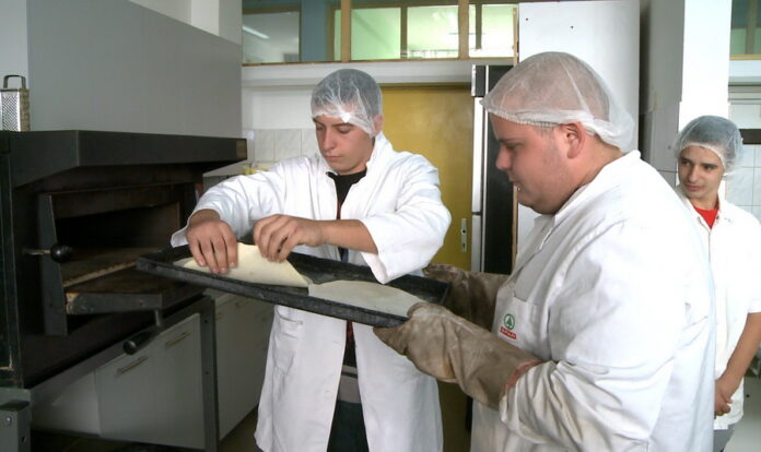 ugostiteljska škola na praksi u keksari