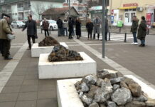 POSTAVLJENA INSTALACIJA POVODOM DANA RUDARA