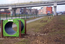 U NASELJU PEĆANI OTVOREN PARK ZA PSE (FOTO)