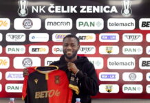 FK RUDAR PRIJEDOR: JOSEPH AMOAH POZAJMLJEN ZENIČKOM ČELIKU
