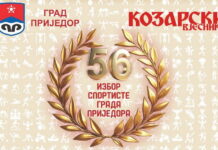 VEČERAS 56. IZBOR SPORTISTE GRADA PRIJEDORA