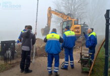 POČELA IZGRADNJA ZAŠTITNOG ZIDA U TUKOVIMA ZA ODBRANU OD POPLAVA