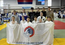 MLADE NADE DŽUDO KLUBA PRIJEDOR ZASJALE U TREBINJU