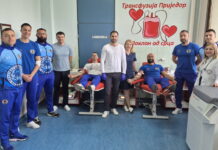 PRIJEDORSKI VATERPOLISTI DAROVALI KRV