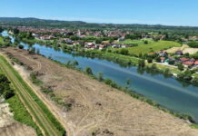Počelo uređenje obale Sane: Pripremni radovi na izgradnji novog, modernog šetališta