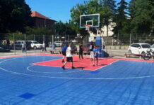 Novi, najsavremeniji koševi postavljeni na terenu ispred Sportske dvorane “Mladost”