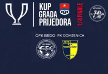U KUPU GRADA OFK BRDO DANAS DOMAĆIN GOMJENICI