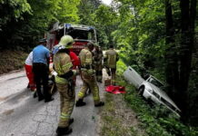 U SLIJETANJU AUDIJA SUVOZAČICA ZADOBILA TEŽE POVREDE