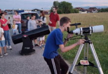 SIRIJUS OKUPIO LJUBITELJE ASTRONOMIJE: GRAĐANI POSMATRALI PLANETE I MJESEC NA VEČERNJEM NEBU