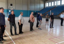 SAVREMENA SPORTSKA DVORANA U OMARSKOJ PRI SAMOM ZAVRŠETKU (FOTO)