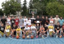 Promovisani novi koševi na terenu ispred Dvorane “Mladost” (FOTO)