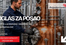 KONKURS ZA POSAO: Kompanija “Prijedorčanka” a.d. zapošljava na dvije pozicije