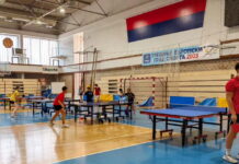 MLADI STONOTENISERI IZ SRPSKE I SRBIJE ZAJEDNO TRENIRAJU U TREBINJU