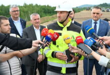 RADOVI NA AUTOPUTU PRIJEDOR – BANJALUKA U PUNOM JEKU