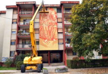 Prijedor dobija 13. mural, autor Luka Zani